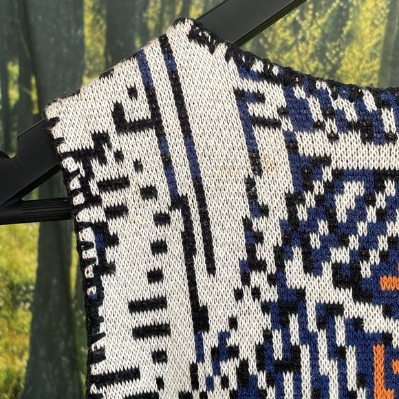 Anthropologie | Cecilia Prado knit dress with bold geometric design - Picture 8 of 8